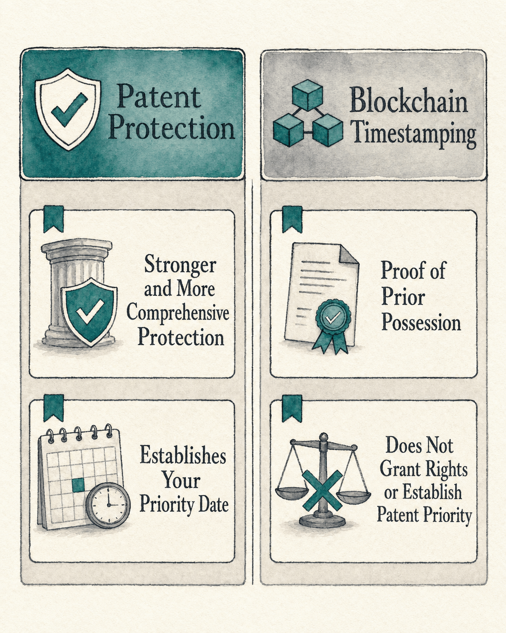 A blockchain timestamp is a low-cost, fast