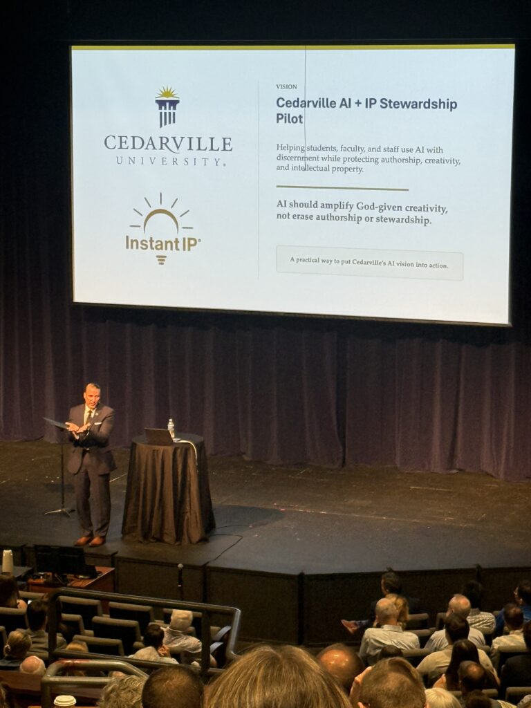 Cedarville AI and IP Dr. White